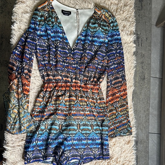 Bebe Multicolor Patterned romper - Picture 4 of 14
